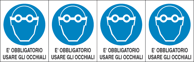 OCMEI SRL OCM6ET2387 CF.10F ETICH. USARE OCCHIALI 62X80 (4XF)