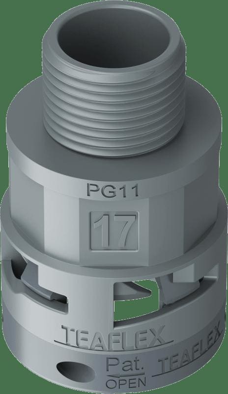 TEAFLEX TEA6GSM17P11 RACC.GRIGIO IP66 SM17 PG11