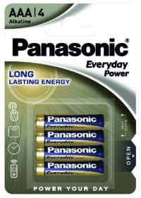 ELCART DISTRIBUTION ERT303015000 PILA AAA EV.DAY PW PANASONIC BL.4