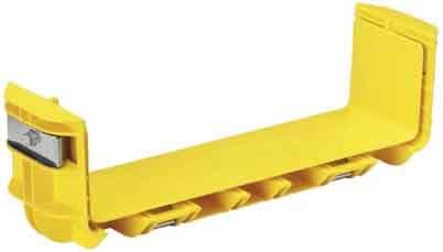 PANDUIT - PANFRBC12X4YL FIBERRUNNER,COUPLER,12 X4 ,YL,EA