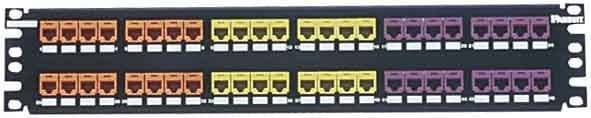 PANDUIT - PANCP48BLY PATCHPANEL,48PT,ALLMTL,BL,EA