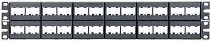 PANDUIT - PANCPP48WBLY PATCHPANEL,48PORT,MODULAR,BL,EA
