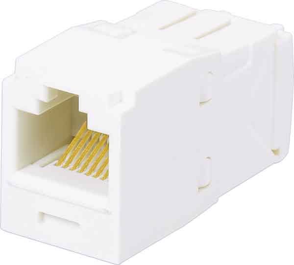 PANDUIT - PANCJ688TGAW PRESA MINICOM RJ45 UTP CAT. 6 BIANCA