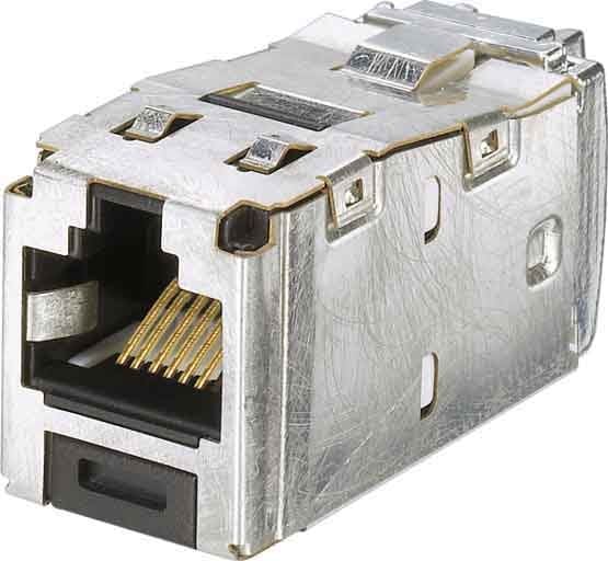 PANDUIT - PANCJS6X88TGY PRESA MINICOM SCHERMATARJ45 FTP CAT 6A