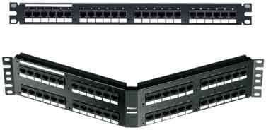 PANDUIT - PANDP48688TGY PCHDOWNPTCHPNL,CAT6,FLAT,48PT,2RU,EA