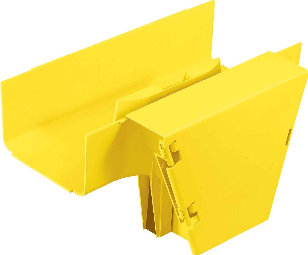 PANDUIT PANFRVT6X4YL SI FISSA A UN CANALE E/O RACCORDO 150X10