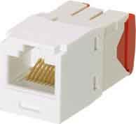 PANDUIT - PANCJ5E88TGAW PRESA MINICOM RJ45 UTP CAT 5E BIANCA