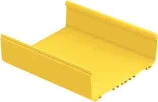 PANDUIT - PANFR12X4YL2 FIBERRUNNER,CHANNEL,12X4,YL,2M