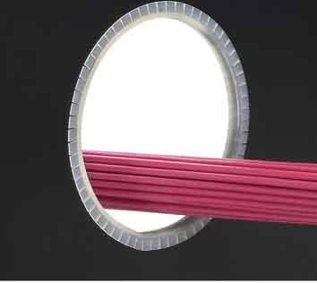 PANDUIT - PANGEE62F-C GROM EDG SLIT,.13 X.16 ,NAT,1RL