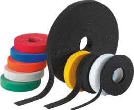 PANDUIT - PANHLM-15R0 HOOK & LOOP ROLL,15 L,.33W,BLACK,1RL