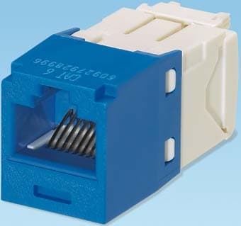 PANDUIT - PANCJ688TGBU PRESA MINICOM RJ45 UTP CAT. 6 BLU