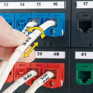 PANDUIT PANR100X150V1C THE R100X150V1C TURN-TELL LABEL CASSETTE