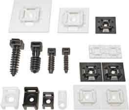 PANDUIT - PANSGABM25-A-C ADHMNT,RUBBERADH.,1X1IN,NAT,PK100