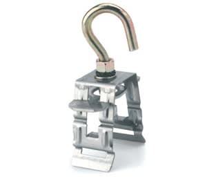 BTICINO (ZUCCHINI) - ZUC71203702 HL/LB GANCIO+STAFFA (300) ACC.INOX