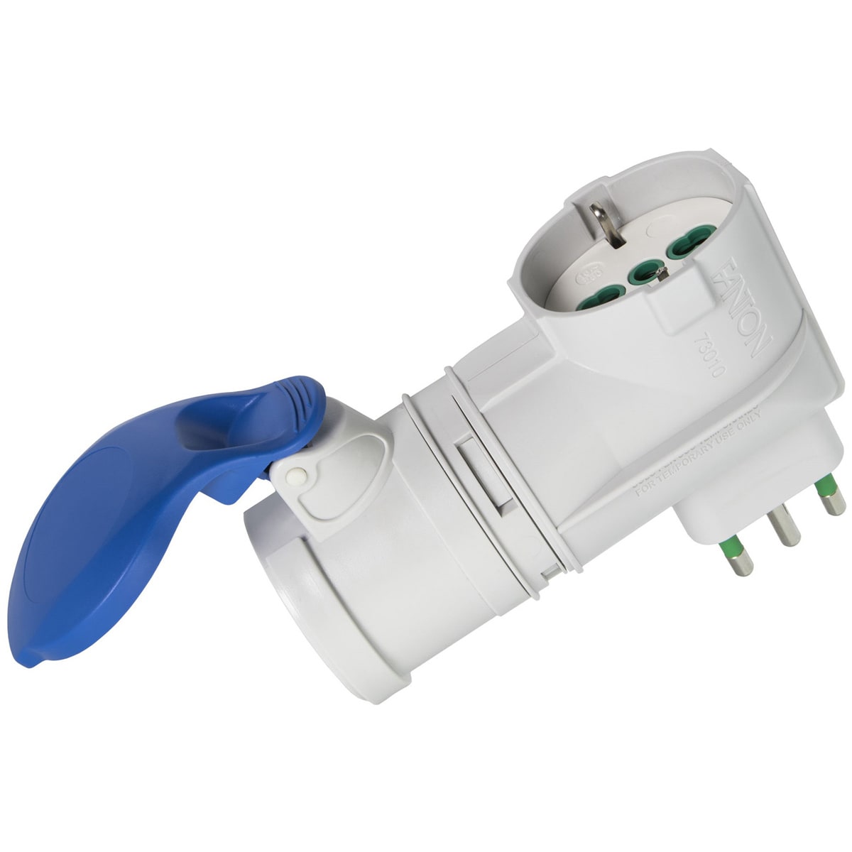 FANTON SPA - FME73010 ADATT.DUPLEX DA S17 A 1P40+1P.CEE BLU