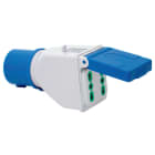 FANTON SRL - FME73101 ADATT.DA S.CEE 230V A 2P17/11 IP44