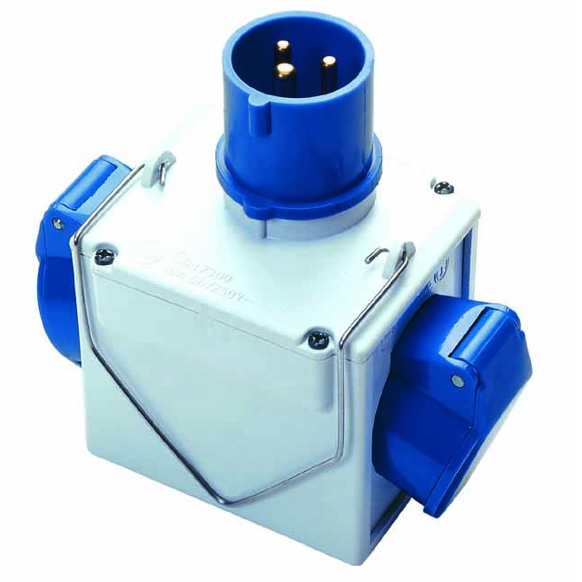 FANTON SPA - FME73110 ADATT.DA S.CEE BLU A 2P.CEE BLU IP44