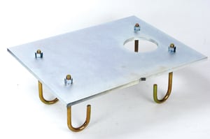 FAAC S.P.A. - FAA737628 PIASTRA DI FONDAZIONE MOT.884