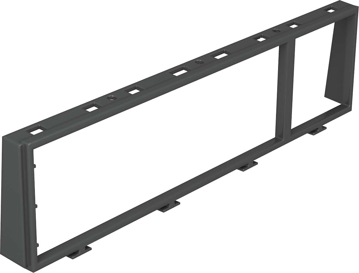OBO BETTERMANN - OBO7408680 MT45V 3+1 TELAIO D INCASSO PER 3 + 1 MOD