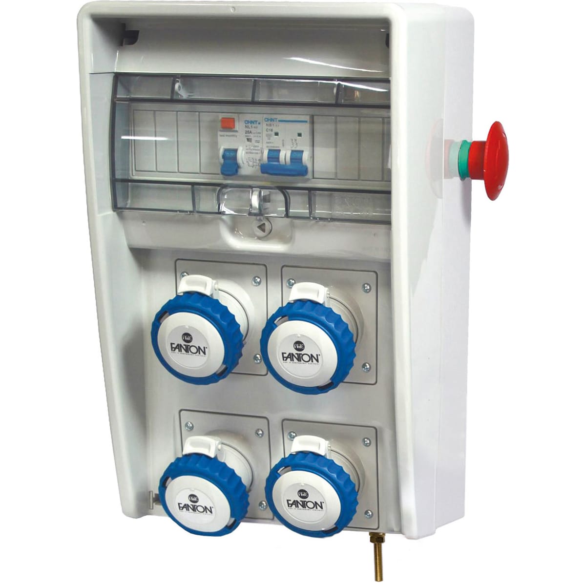 FANTON SRL FME74326 QUADRO U250 ASC IP65 4CEE/2PT/EMER/3KW
