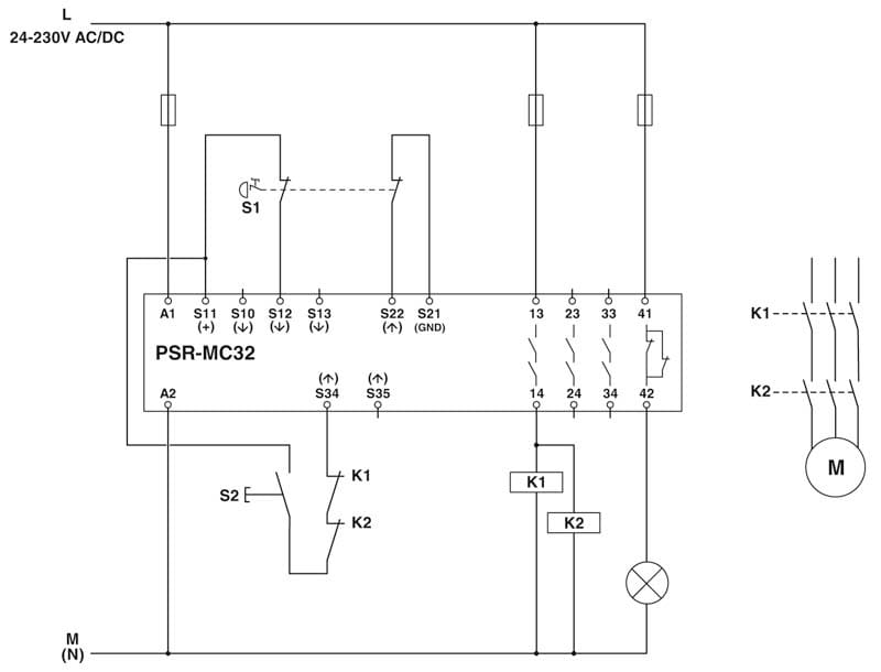 PHOENIX CONTACT PHC2700525 PSR-MC32-3NO-1NC-24-230UC-SP RELE SICURE
