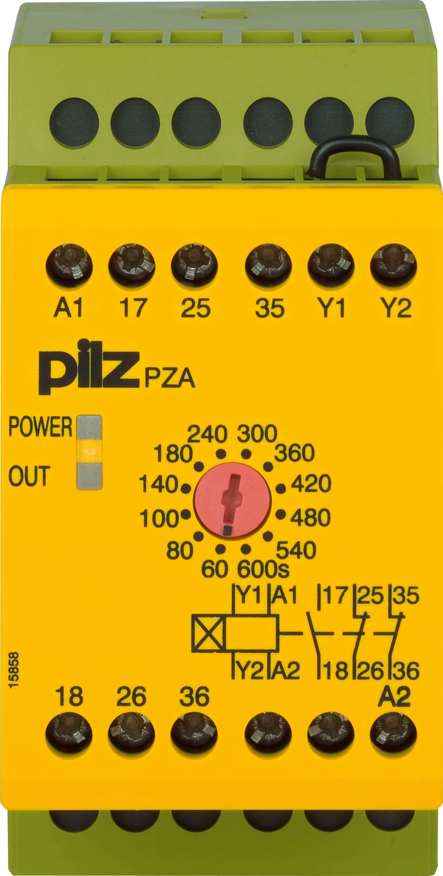 PILZ ITALIA SRL PIZ774028 PZA 600S 24DC 1NA(R)+2NC(R)