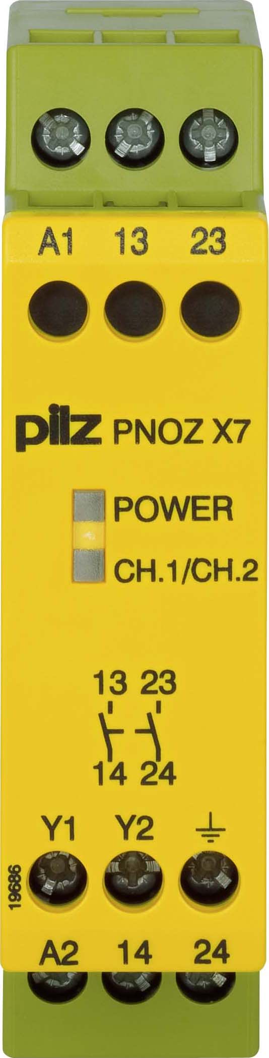 PILZ ITALIA SRL - PIZ774054 PNOZ X7 115AC 2 NA