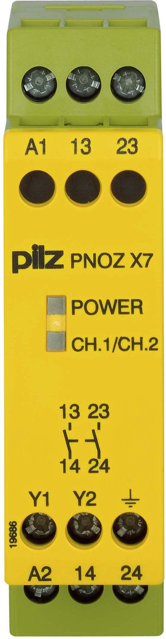 PILZ ITALIA SRL - PIZ774056 PNOZ X7 230AC 2 NA