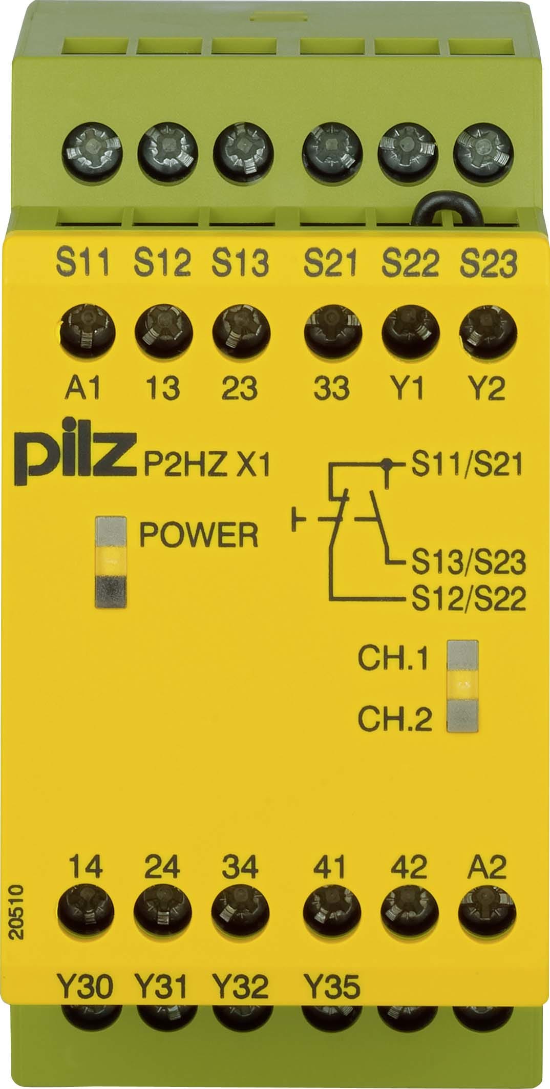 PILZ ITALIA SRL PIZ774438 P2HZ X1 230AC 3NA+1NC+2PNP