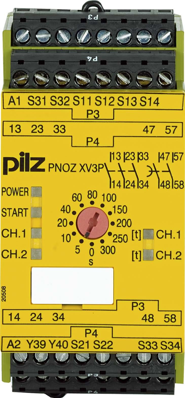 PILZ ITALIA SRL PIZ777511 PNOZ XV3.3P 30S 24DC 3NA(I)+2NA(R)
