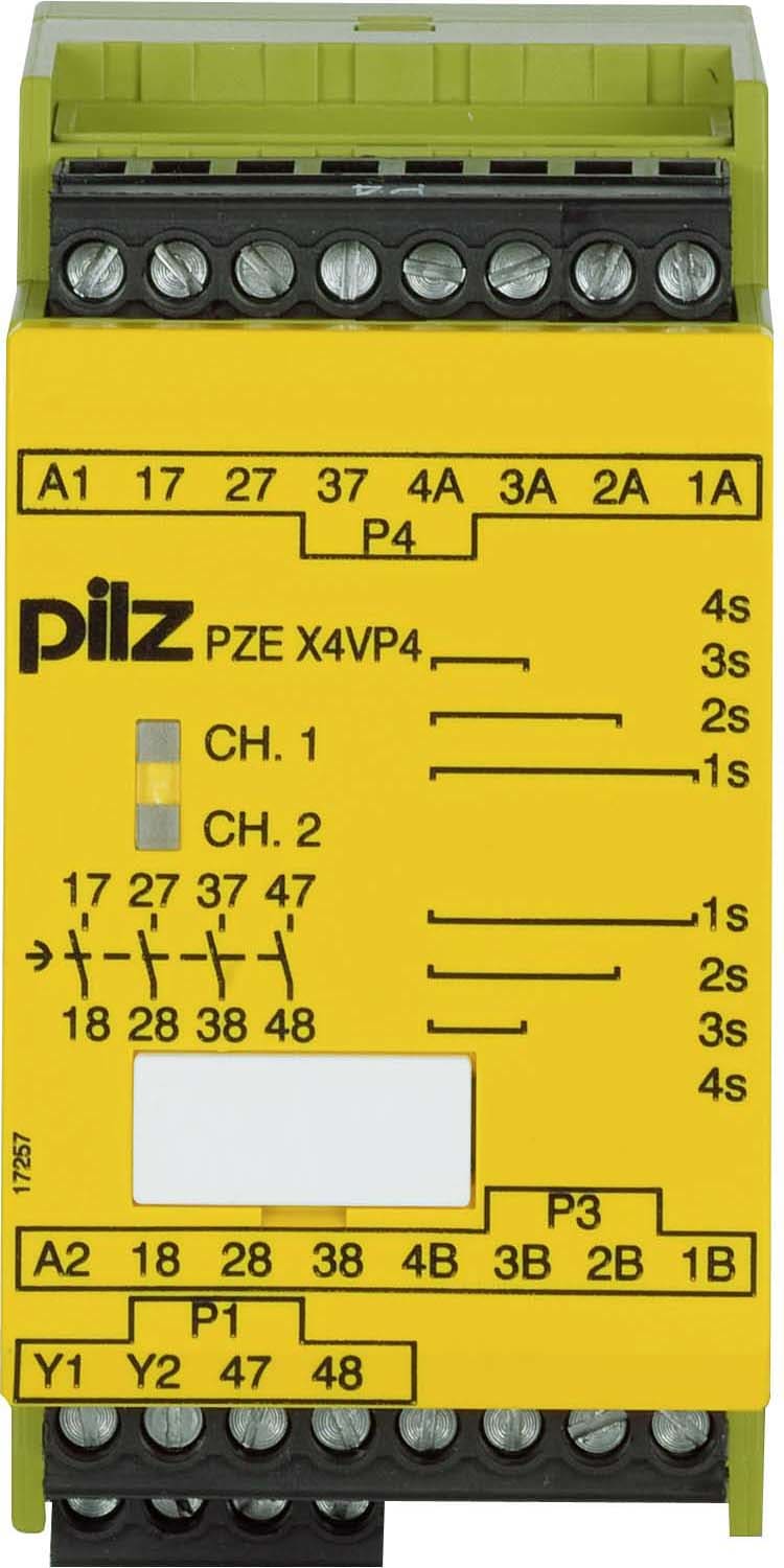 PILZ ITALIA SRL PIZ777586 PZE X4VP4 1,2,3,4S 24DC 4NA(R)
