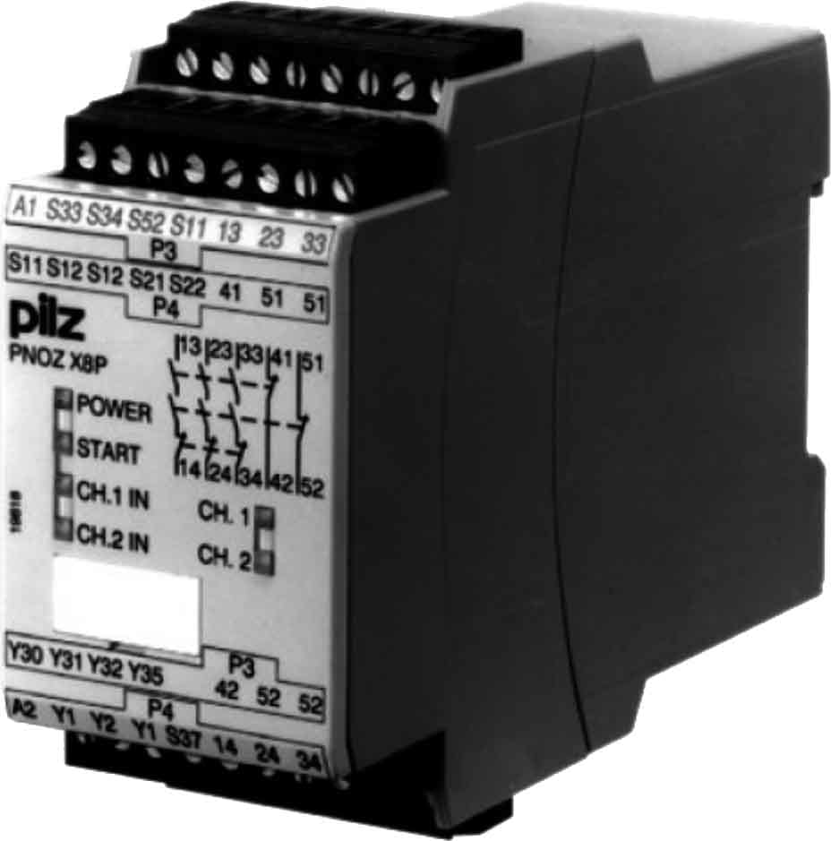 PILZ ITALIA SRL PIZ777760 PNOZ X8P 24DC 3NA+1NC+2PNP