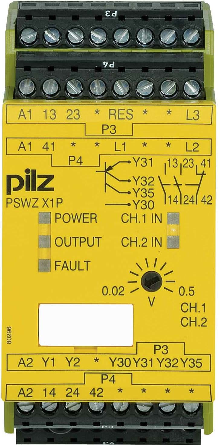 PILZ ITALIA SRL - PIZ777949 PSWZ-X1P 24..240AC/DC 2NA+1NC+2PNP