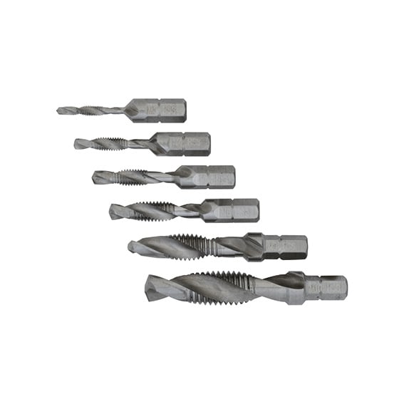 ABC TOOLS SPA - ABCF78089000 SERIE 6 MASCHI CON PUNTA