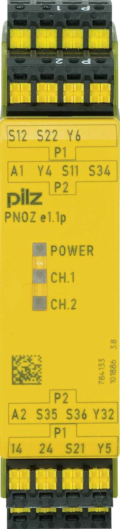 PILZ ITALIA SRL PIZ784133 PNOZE1.1P C 24DC 2PNP+1PNP