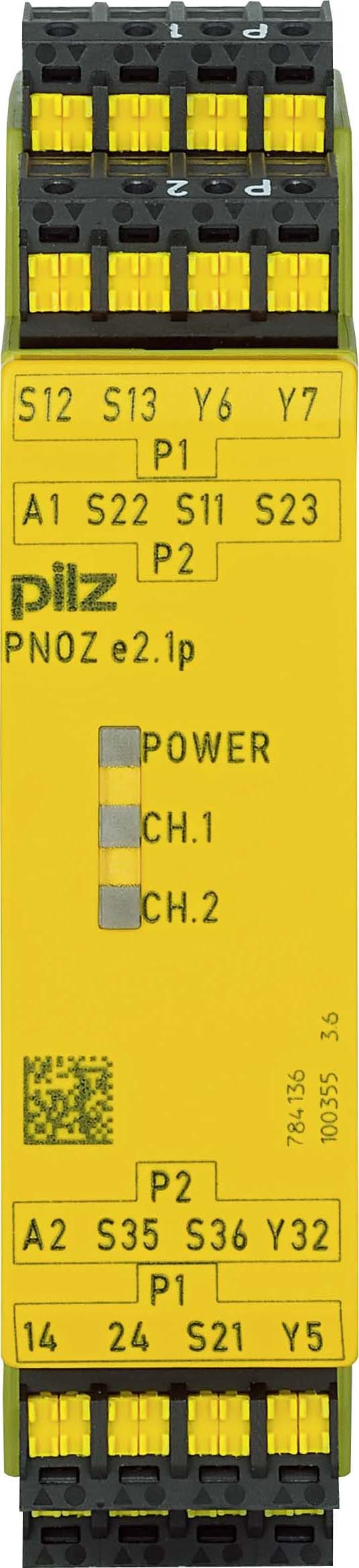PILZ ITALIA SRL PIZ784136 PNOZE2.1P C 24DC 2PNP+1PNP