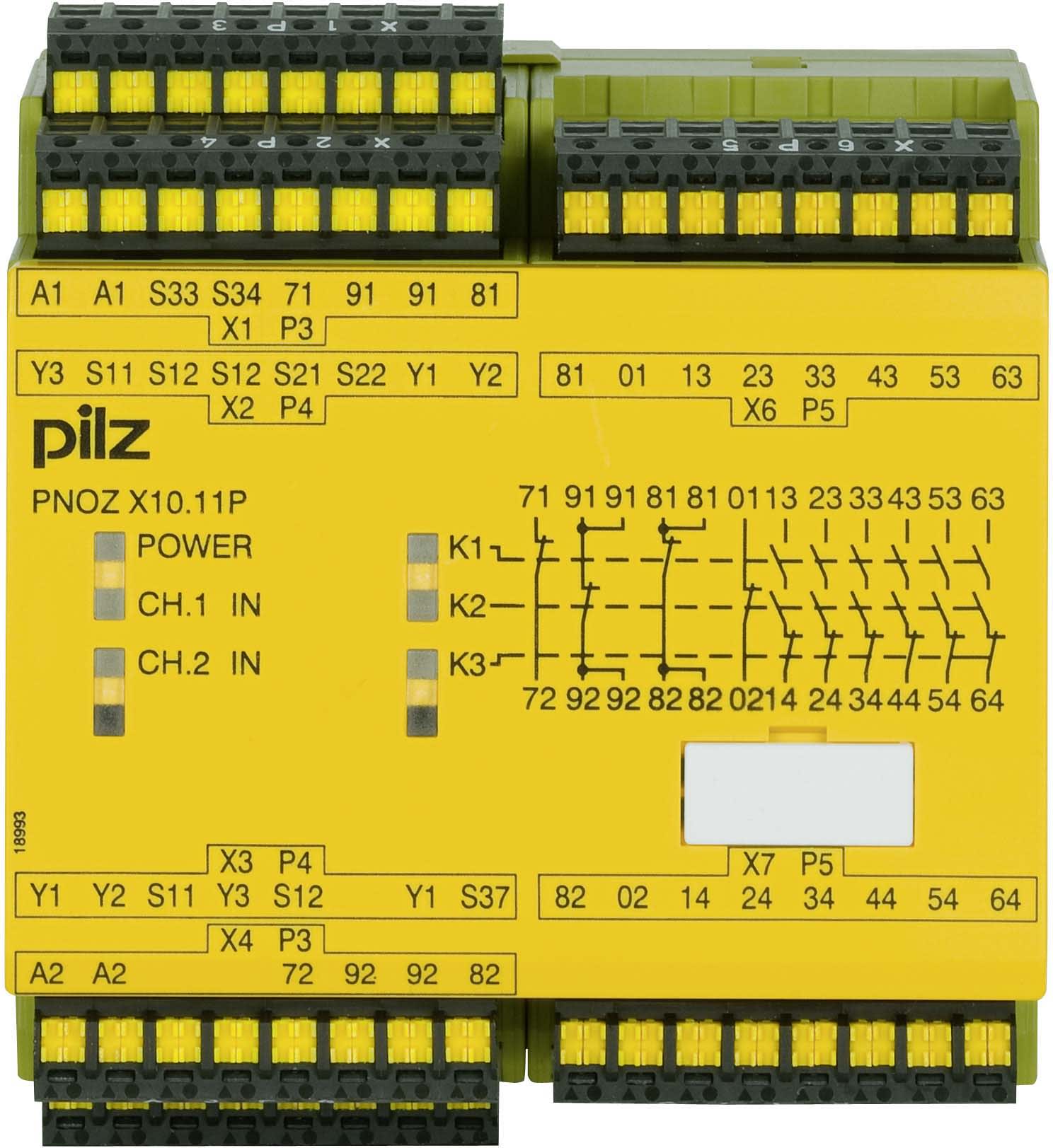 PILZ ITALIA SRL - PIZ787750 PNOZ X10.11P C 24DC 6NA+4NC