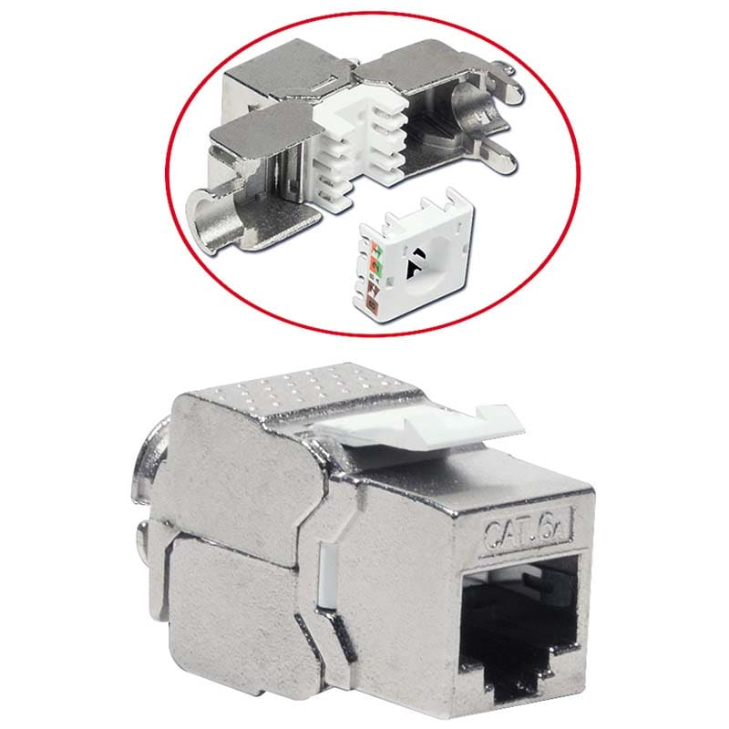ELCART DISTRIBUTION ERT401350000 PRESA KEYSTONE CAT.6A SCHERMATA