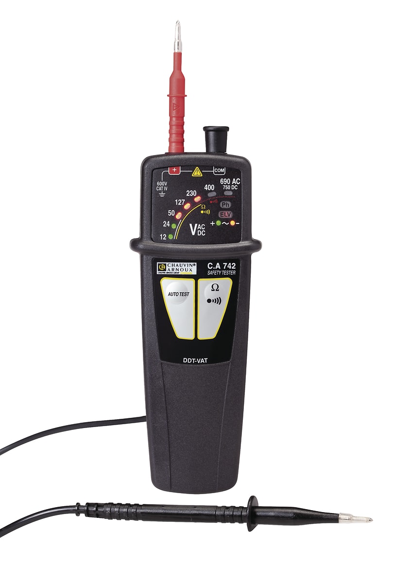 A.M.R.A. SPA AMRP01191742Z CHAUVIN ARNOUX CA 742 TESTER TENSIONE AC