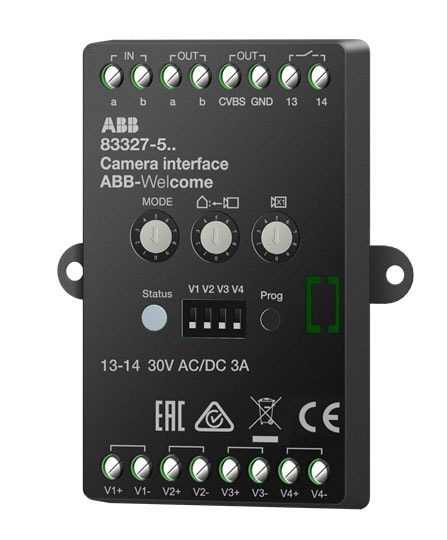 ABB SPA ABBWLD202X INTERFACCIA 4 VIDEOCAMERE 83327-500