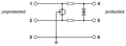PHOENIX CONTACT - PHC2907325 TTC-3-1X2-24DC-PT SCARICATORE