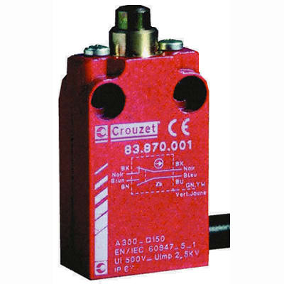CROUZET CRO83870102 LIMIT SWITCH, CLASSIC, 8387 SERIES, 8387