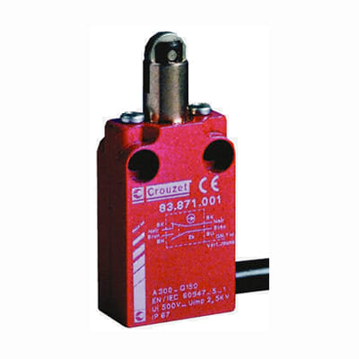CROUZET CRO83875102 LIMIT SWITCH, CLASSIC, 8387 SERIES, 8387