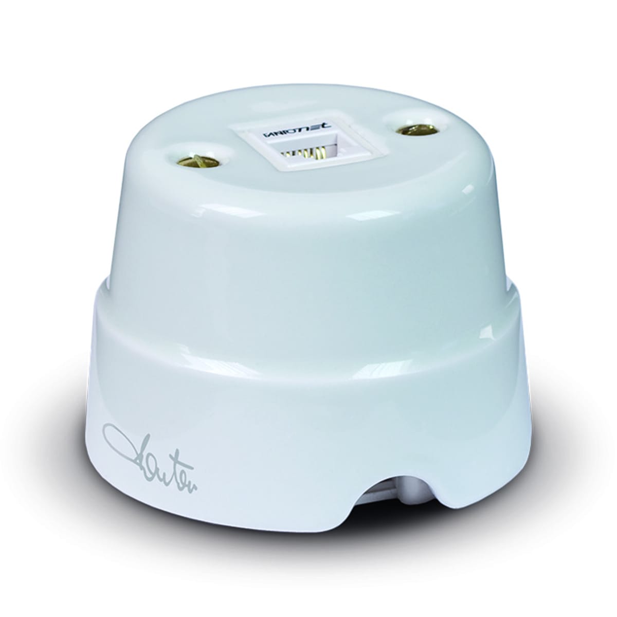 FANTON SPA - FME84016 PRESA TELEFONICA PLUG 6/6C CERAMICA BI