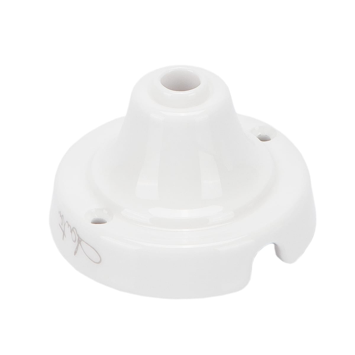 FANTON SRL FME84028 ROSONE LISCIO D90MM IN CERAMICA BI