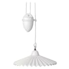 FANTON SRL - FME84145 LAMPADARIO SALISCENDI+PIATTO SMERL. BI