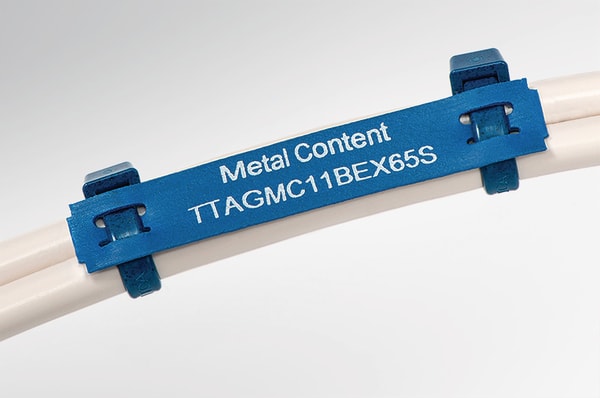 HELLERMANNTYTON Srl HEE556-26500 TARGHETTA RILEVABILE BLU TTAGMC11BEX65S