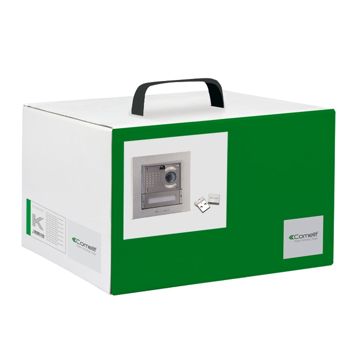 COMELIT GROUP S.P.A. - COE8501HIM KIT MONOF. CON IKALL METAL E PC INTERCOM
