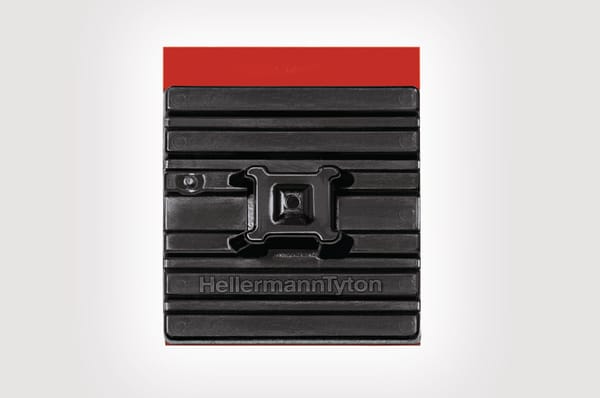 Hellermanntyton S.r. - HEE151-01527 Basetta adesiva flessibile 28x28 bk FMBA