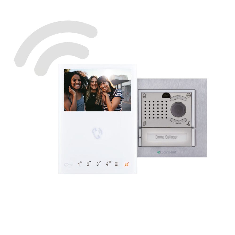 COMELIT GROUP S.P.A. - COE8561IHV KIT MONO IKALL HD E MINI HF WI-FI. VIP